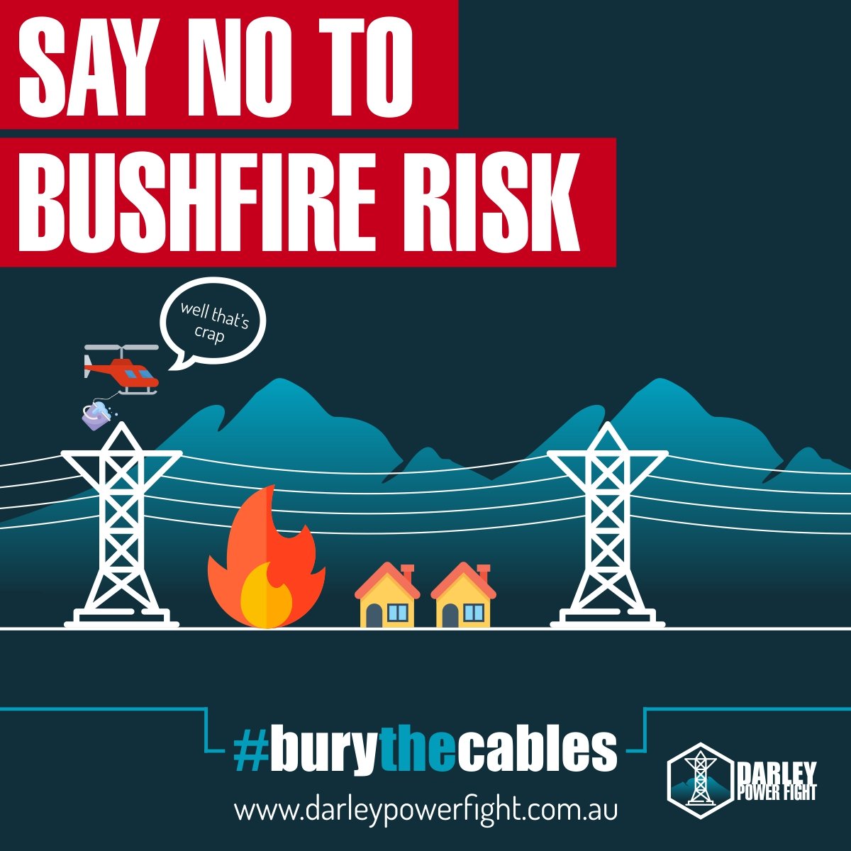 Bushfire Risk Darley Power Fight